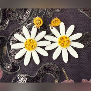 Brianna Cannon Large Darling Daisy Earrings